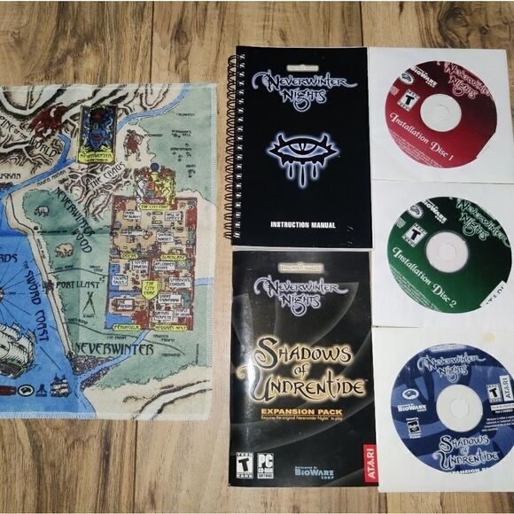 Neverwinter Nights (PC, 2002) With Manual & Shadow Of Undrentide Expansion Pack - Picture 4 of 10